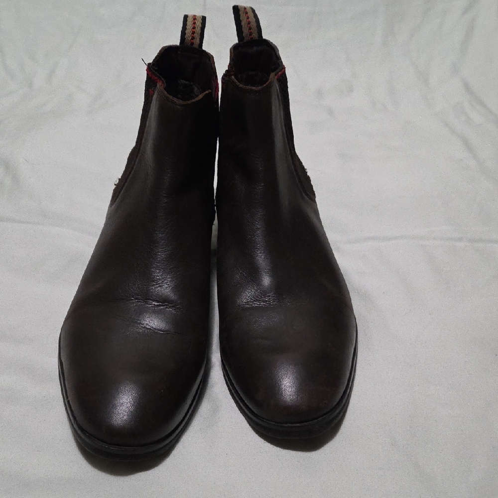 Superdry "Meteora" Dark Brown Leather chelsea Boots.